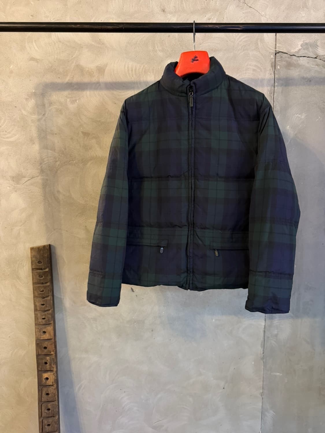 에디바우어 블랙와치 구스 패딩 다운 자켓 55~66 상품이미지4