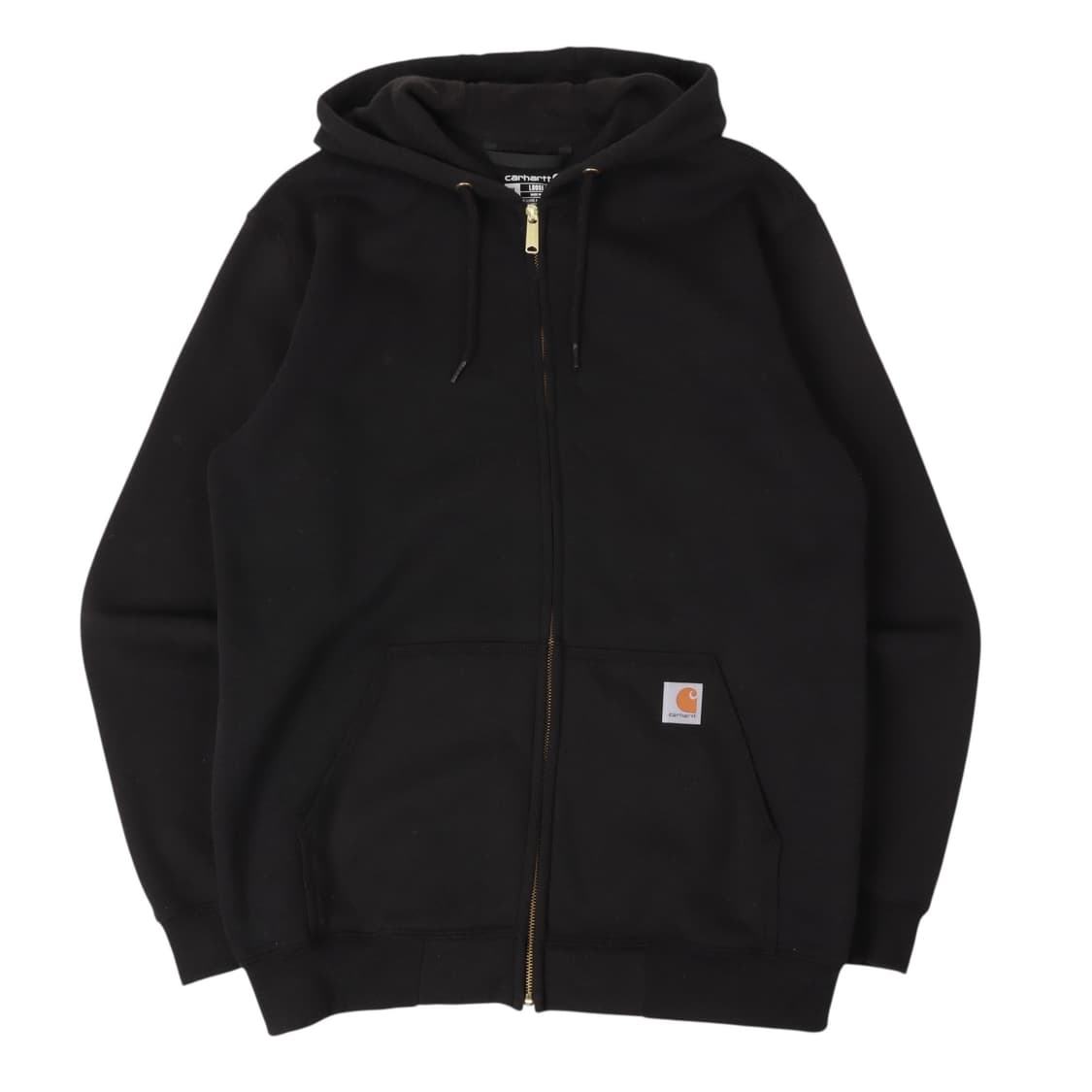 칼하트 k122 루즈 핏 블랙 후드집업 상품이미지1