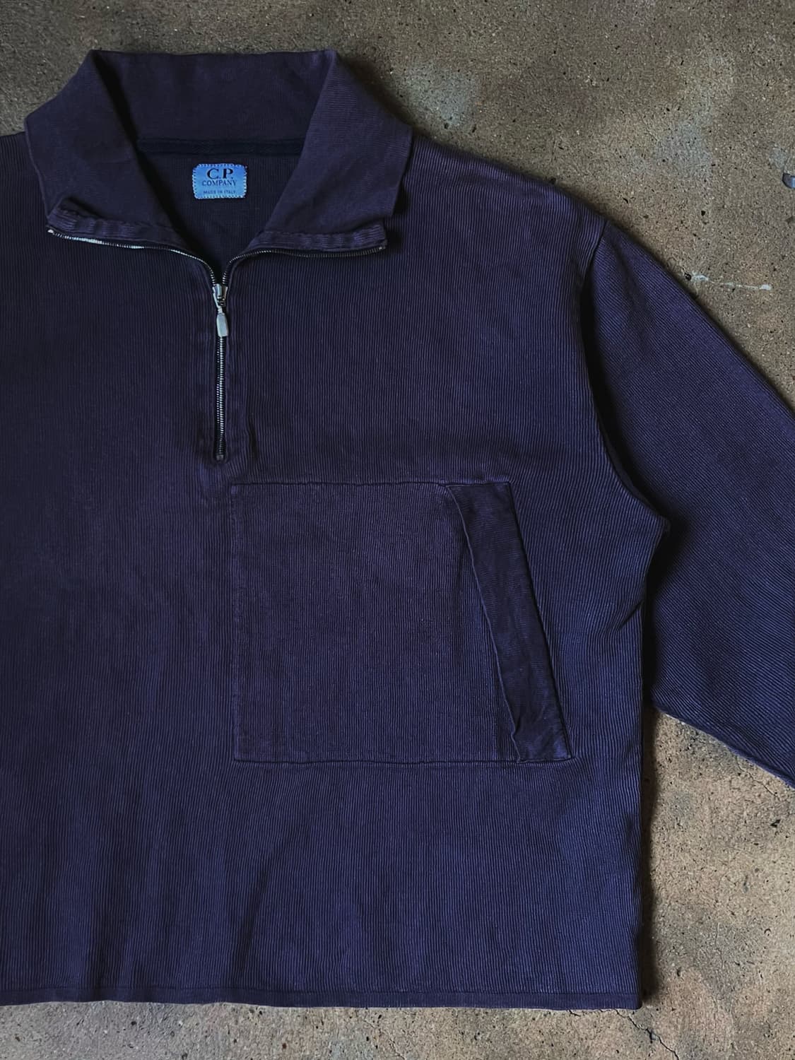 [4]01SS CP 컴퍼니 하프 집업 니트 점퍼 상품이미지2
