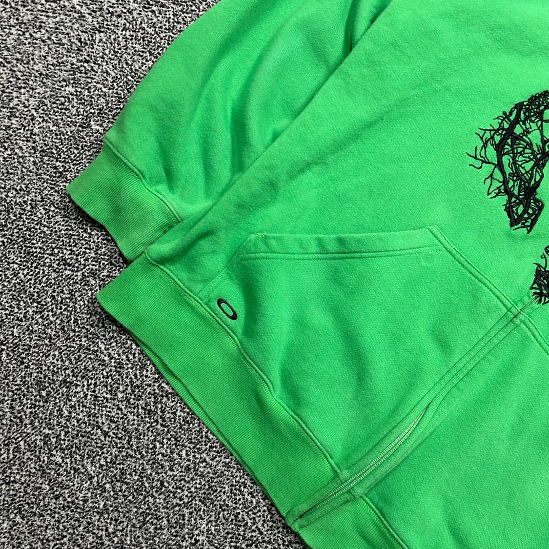 오클리(Oakley)그린 로고 후드집업 상품이미지3
