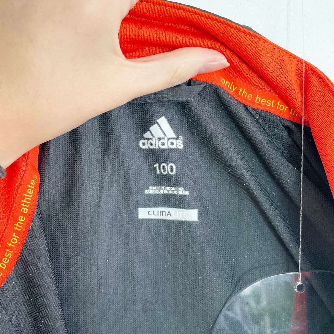 B1 아디다스 클라이마라이트 트레이닝 웜업 자켓 100사이즈 상품이미지5