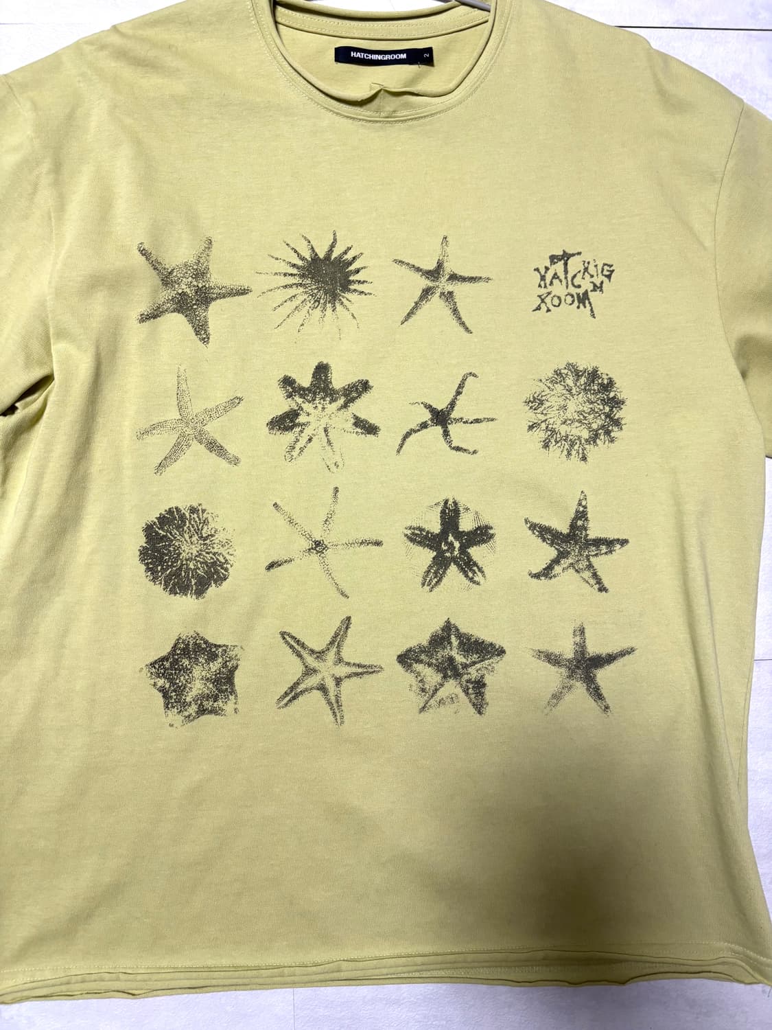 해칭룸 스타피쉬 아보카도 반팔티 상품이미지3