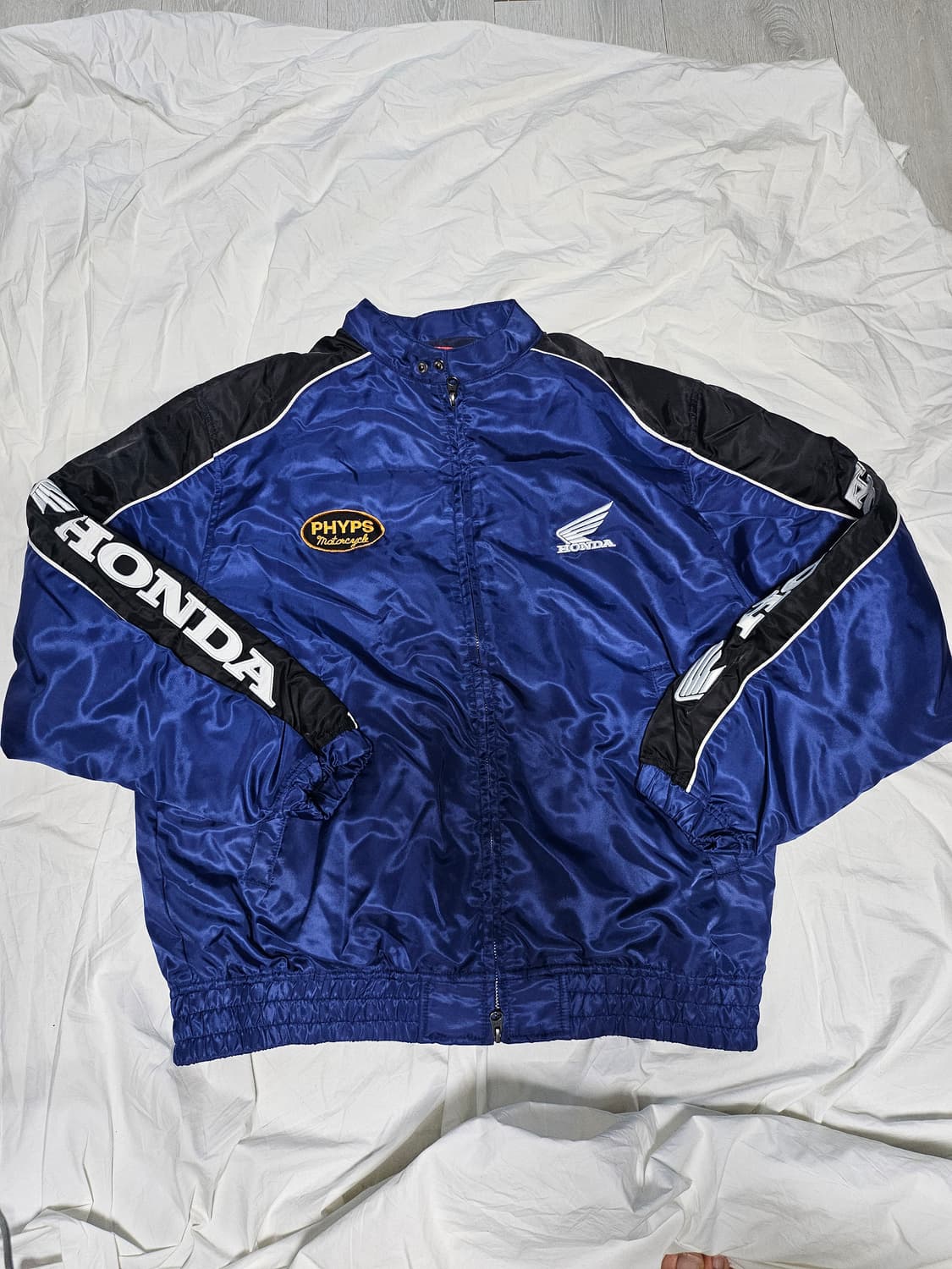 혼다 레이싱 블루종 바시티 자켓 M 상품이미지1