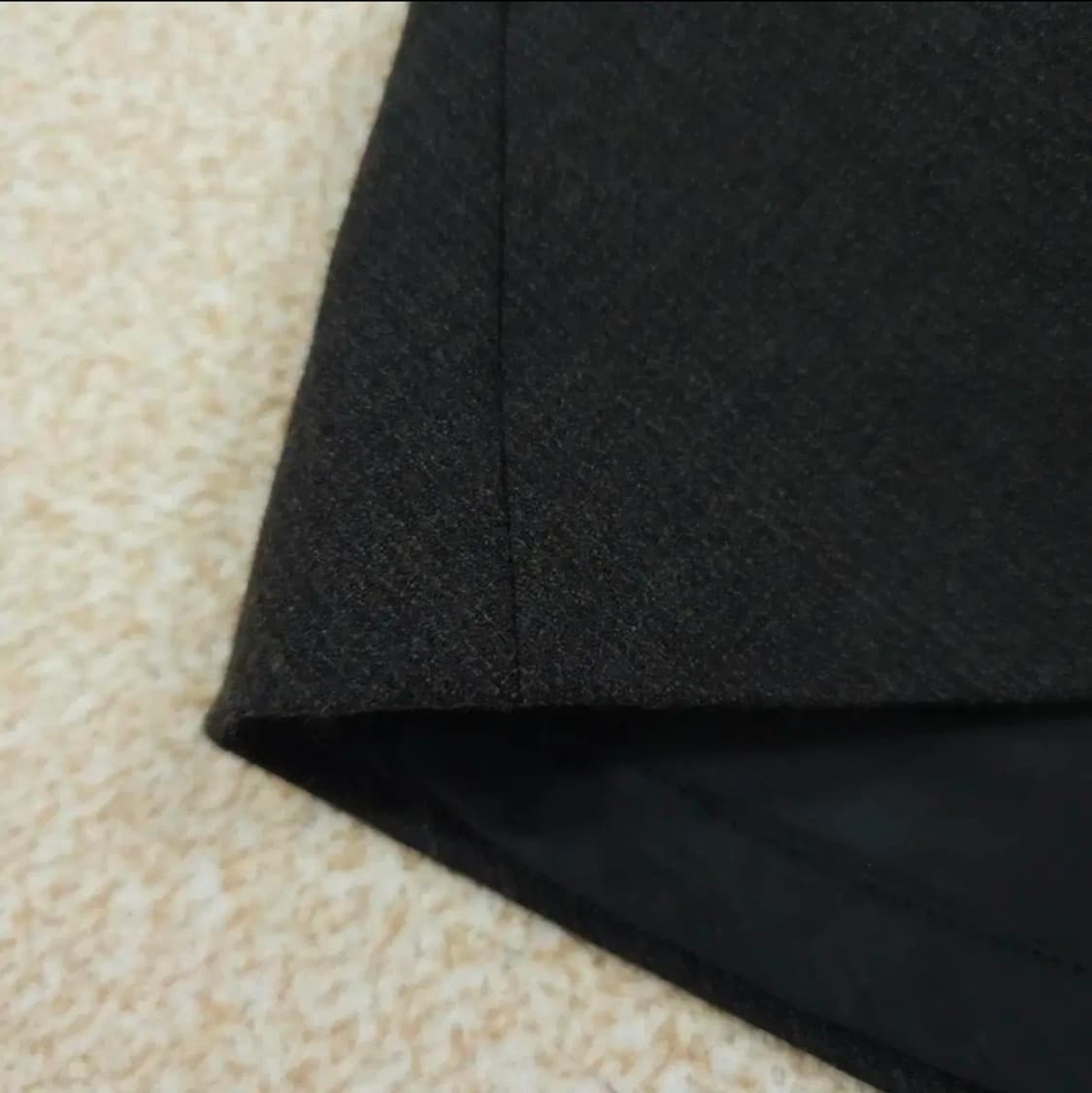 (67-96)PRENDANG 쁘렝땅 울 모직 스커트 브라운 상품이미지8