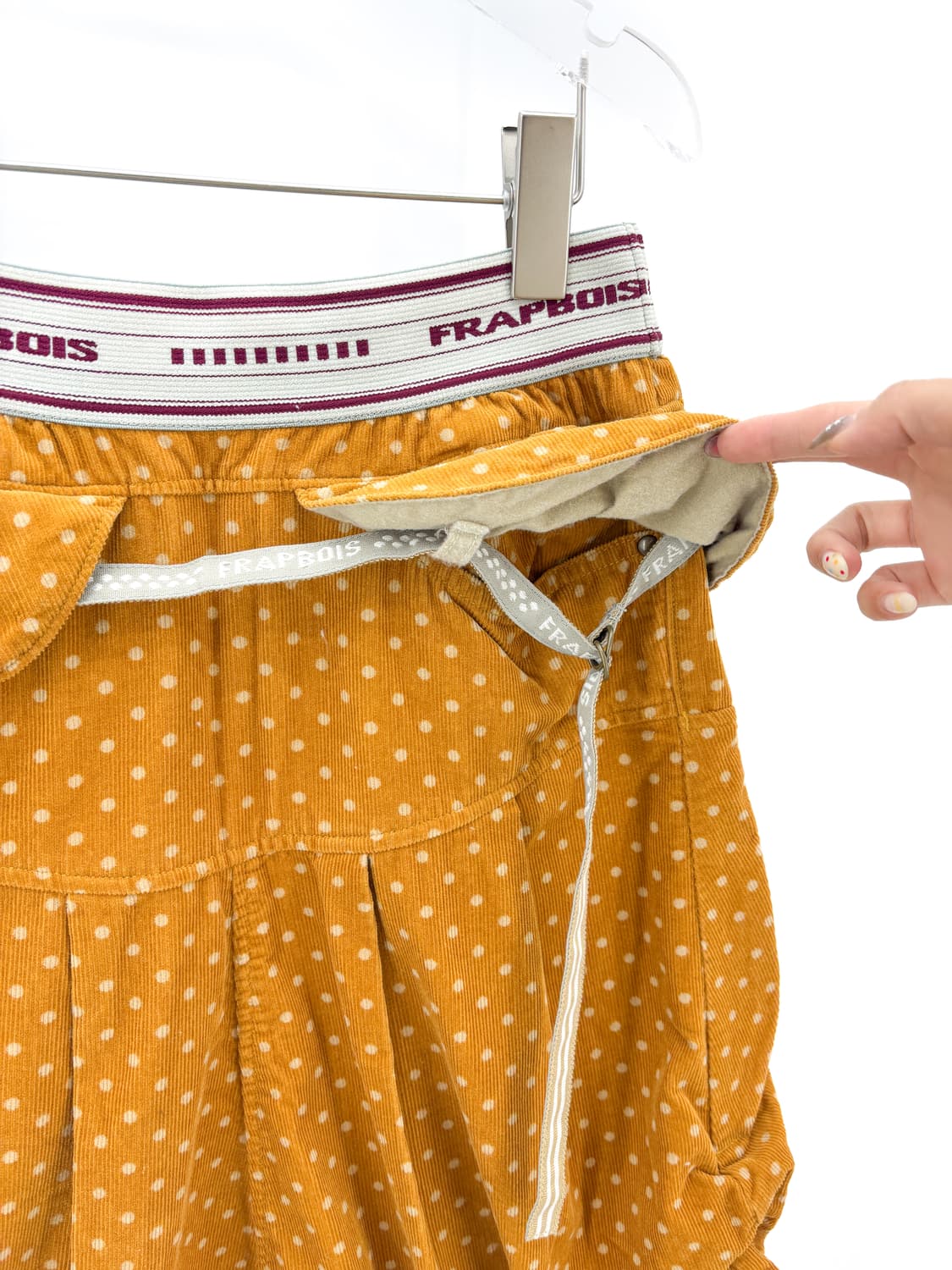 FRAPBOIS 코듀로이 도트 하프팬츠 상품이미지6