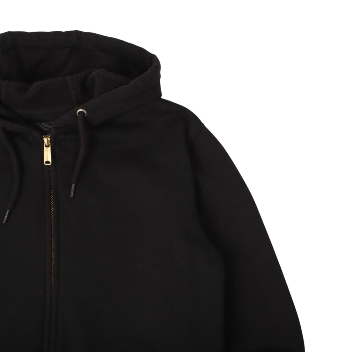 칼하트 k122 루즈핏 블랙 코튼 후드집업 상품이미지3