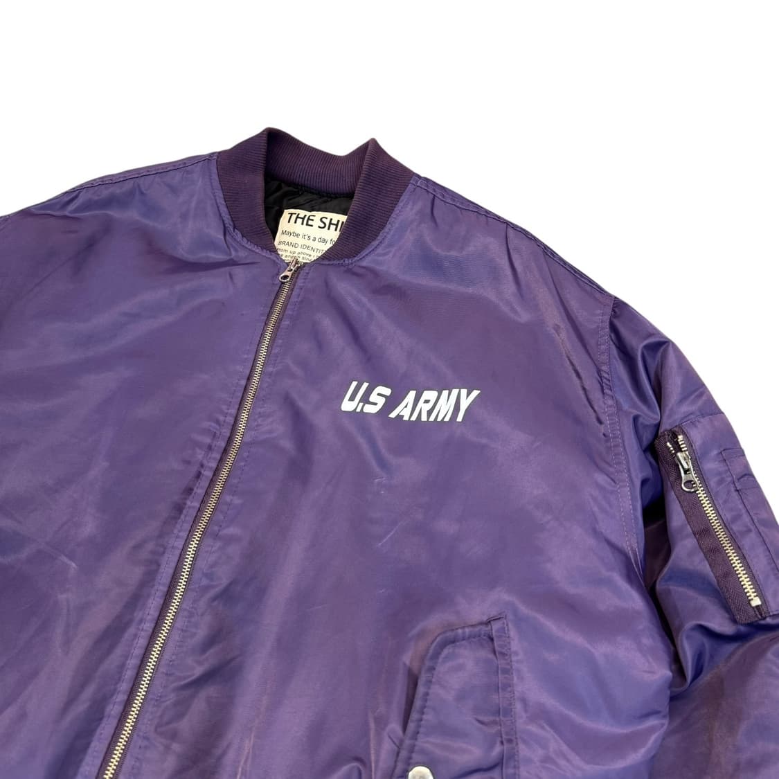 US Army 빅패치 M-1 항공점퍼 (2XL)   상품이미지2