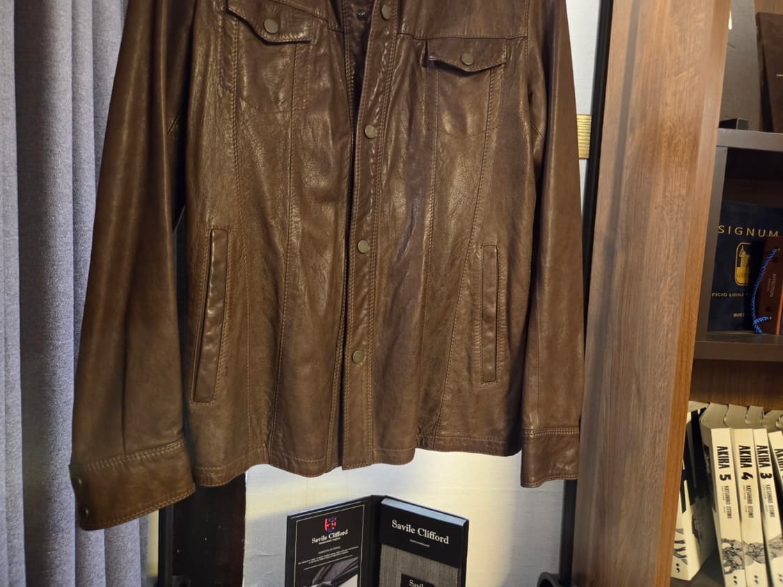 이탈리아 브랜드 가렛 레더셔츠 상품이미지8