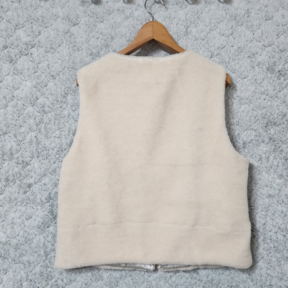 [88] 아도니제 Adoniser 배색 밍크 조끼 H422 상품이미지4