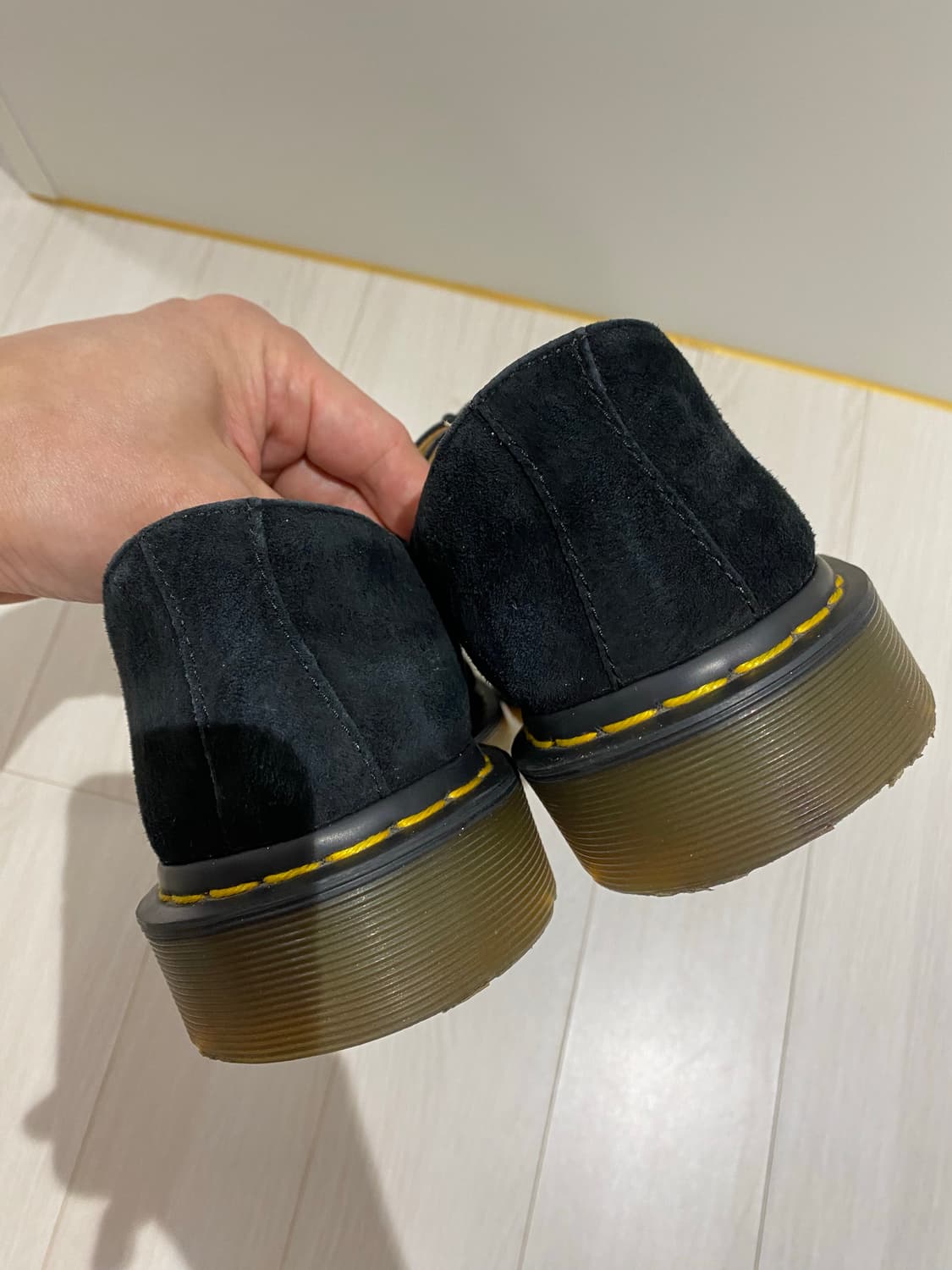 닥터마틴 1461 블랙 스웨이드 280 상품이미지5