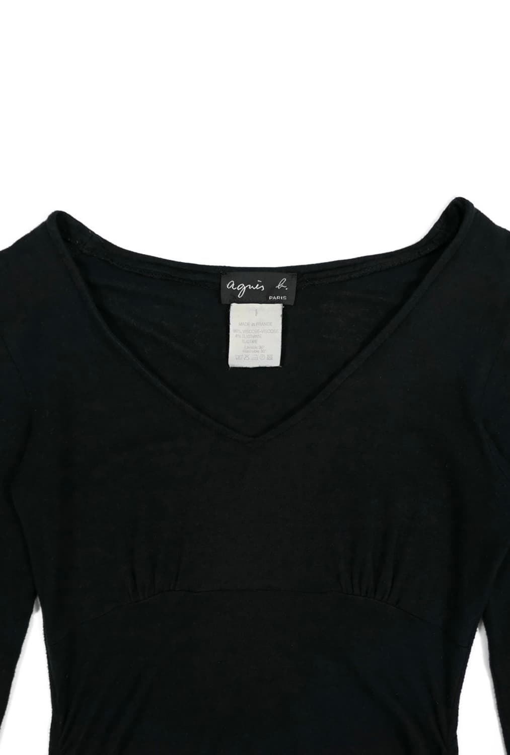 Agnes B. long sleeve top 상품이미지2