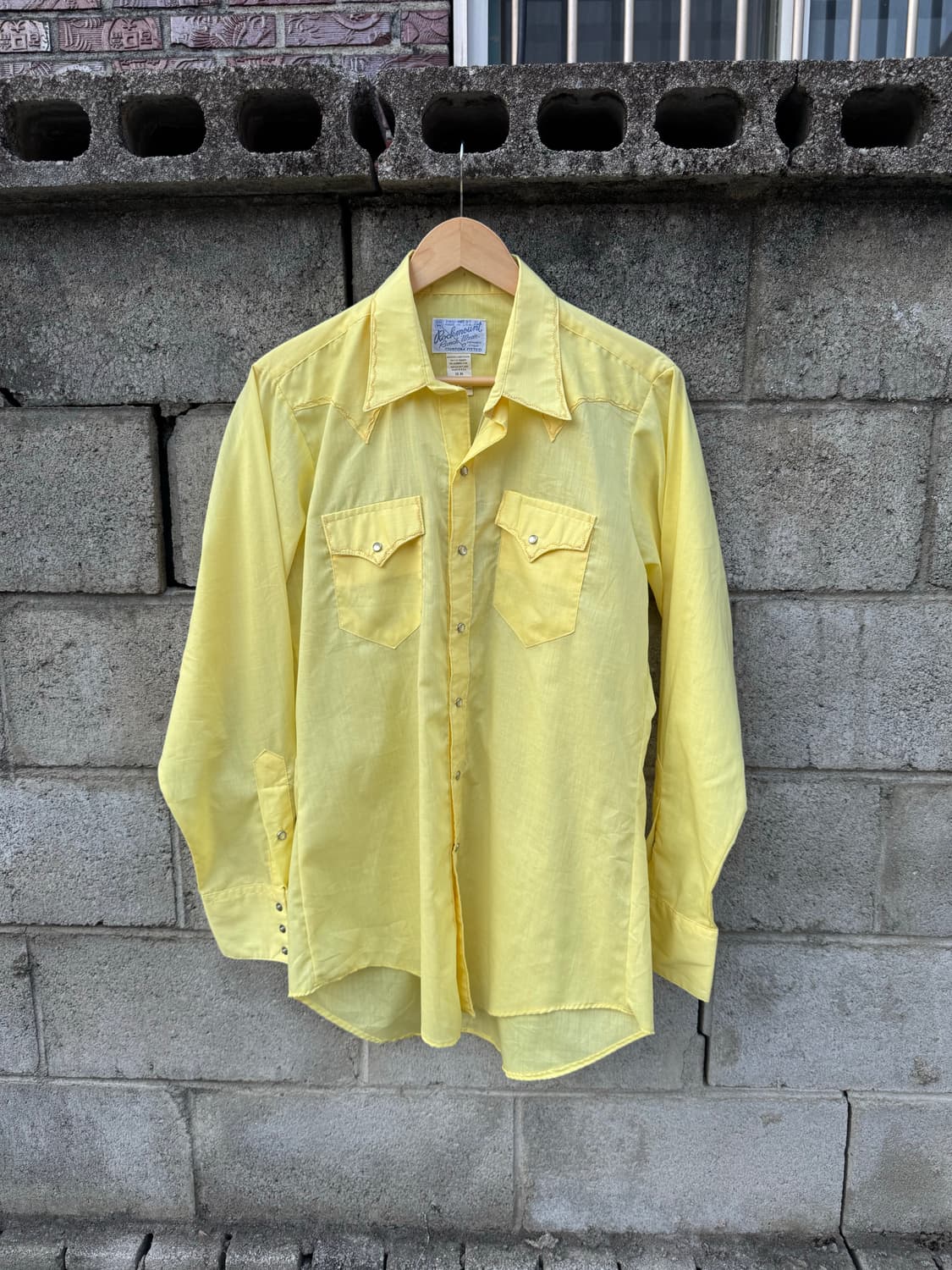 70~80s 락마운트 빈티지 스티치 포인트 웨스턴 셔츠 상품이미지1