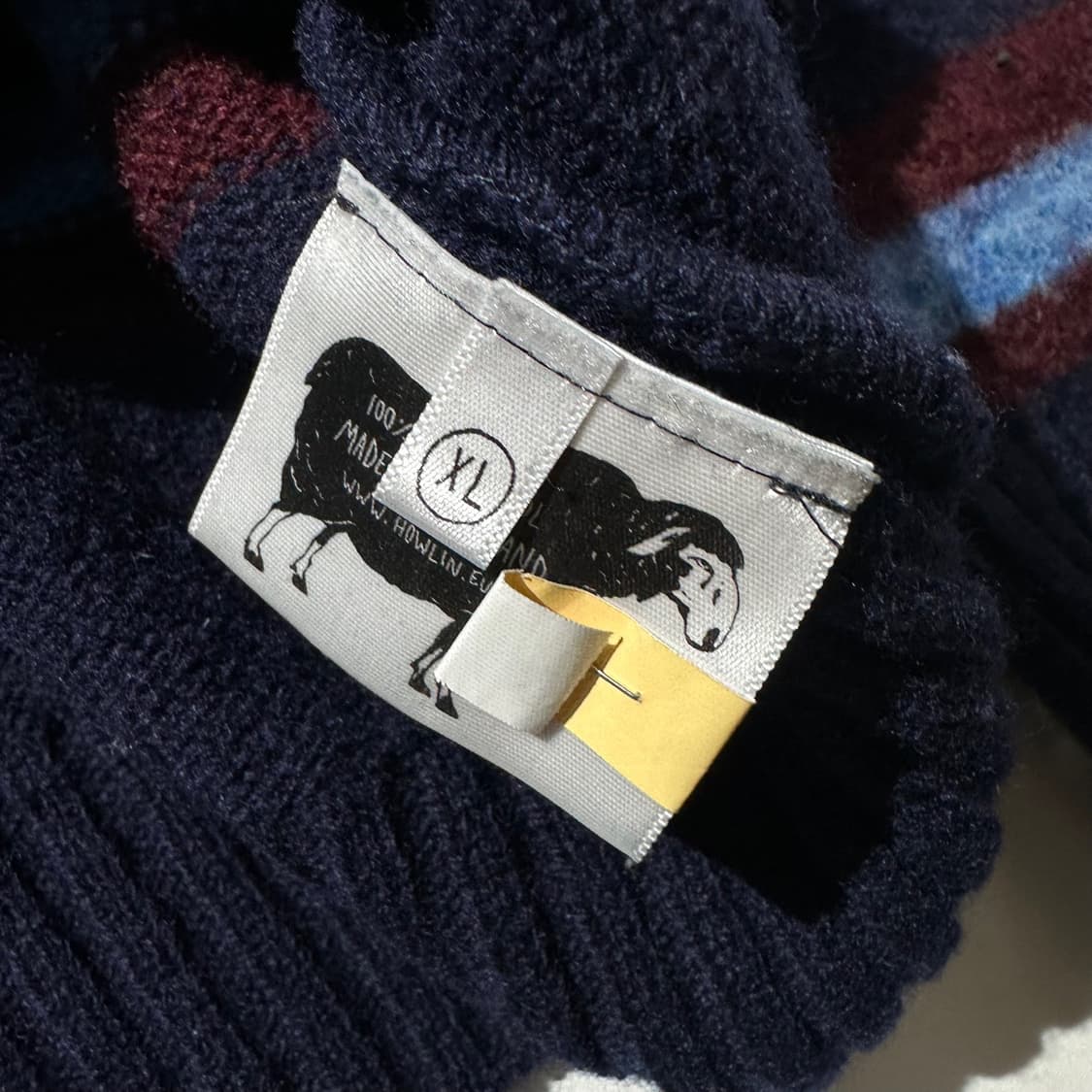 하울린 쉐기독 스트라이프 니트 상품이미지7