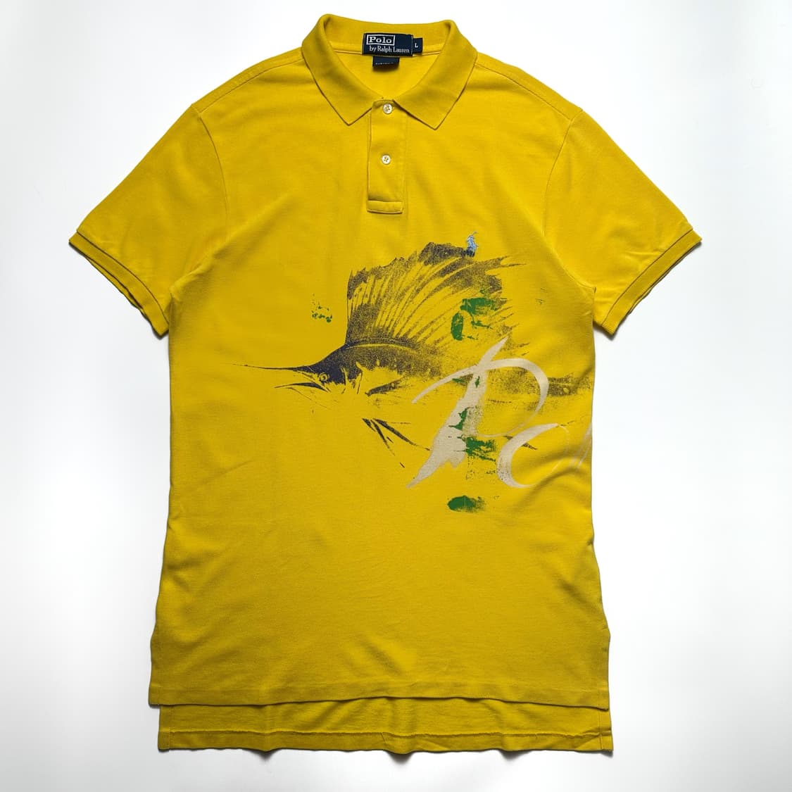 폴로 피쉬 페인트 반팔 카라티 상품이미지2