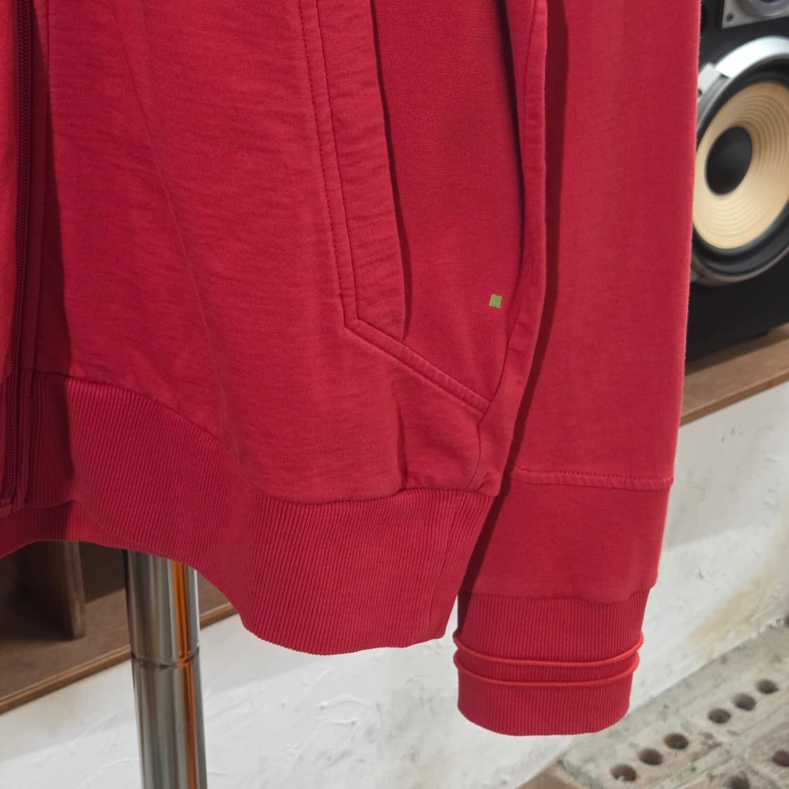 휴고보스 레드 코튼 트랙탑 집업 상품이미지5