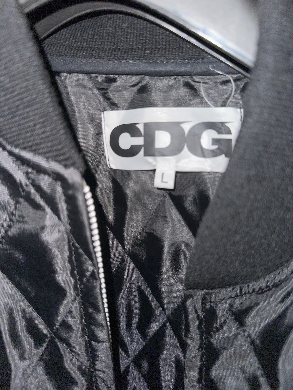 (L) CDG 퀄티드 스태프 블루종 상품이미지3