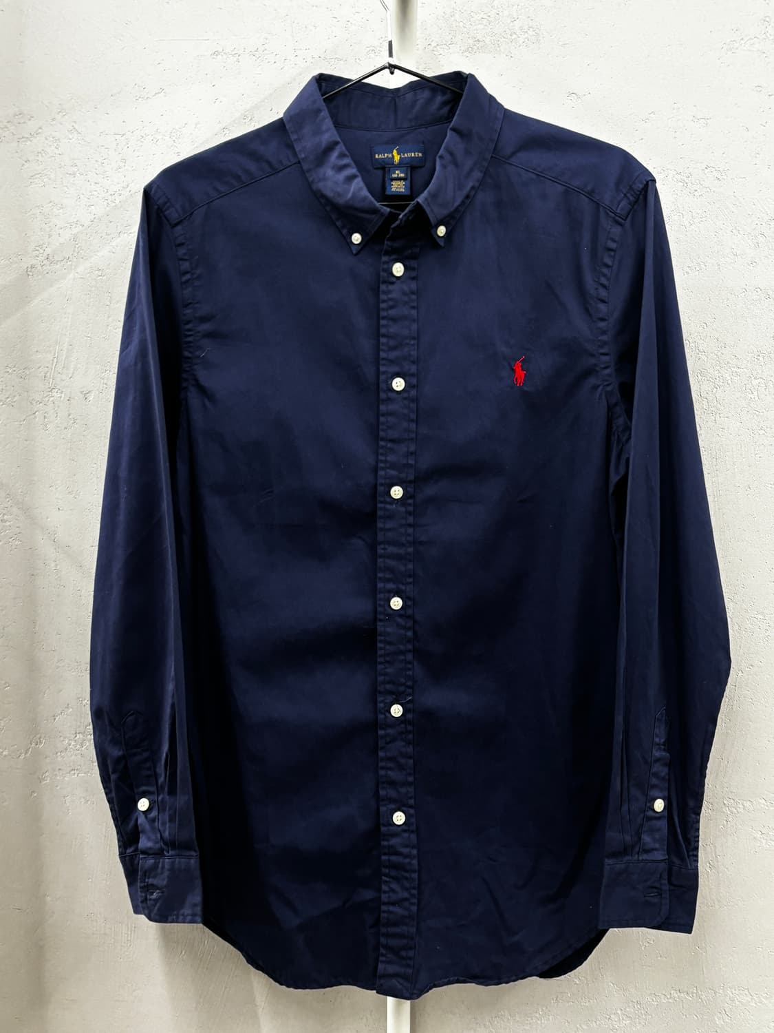 폴로 랄프로렌 네이비 셔츠 보이즈 XL 상품이미지2