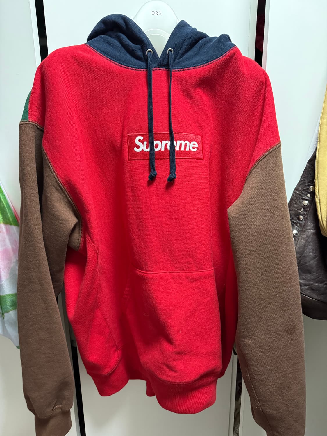 슈프림 멀티컬러 박스 로고 후드티 M 상품이미지2