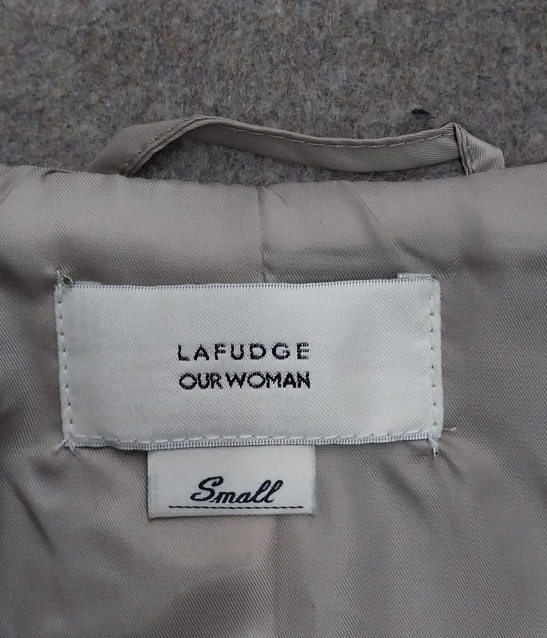 라퍼지스토어 오트밀 울 롱코트 S 상품이미지5