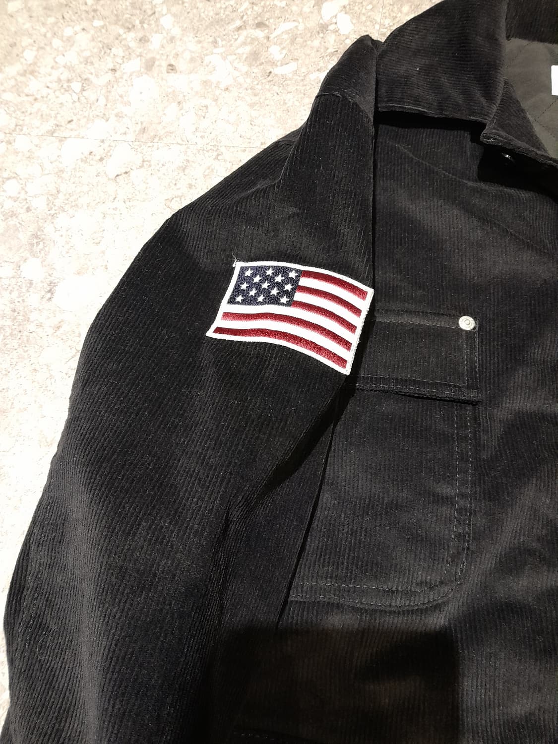 (새상품) 세인트페인 누빔 코듀로이 자켓 (M) 상품이미지3