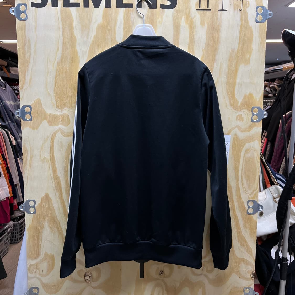 아디다스 흰검 져지 트랙탑 m 상품이미지7