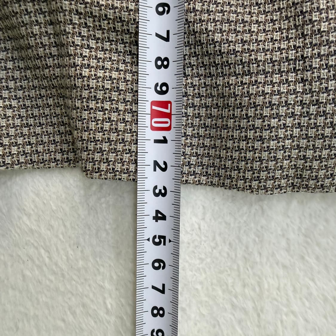 실측확인 자라 엘보패치 트위드 자켓 0320T 상품이미지6