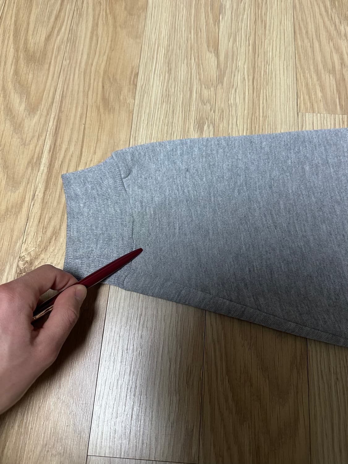 90s 빈티지 러셀 후드집업 그레이 XXL 상품이미지8