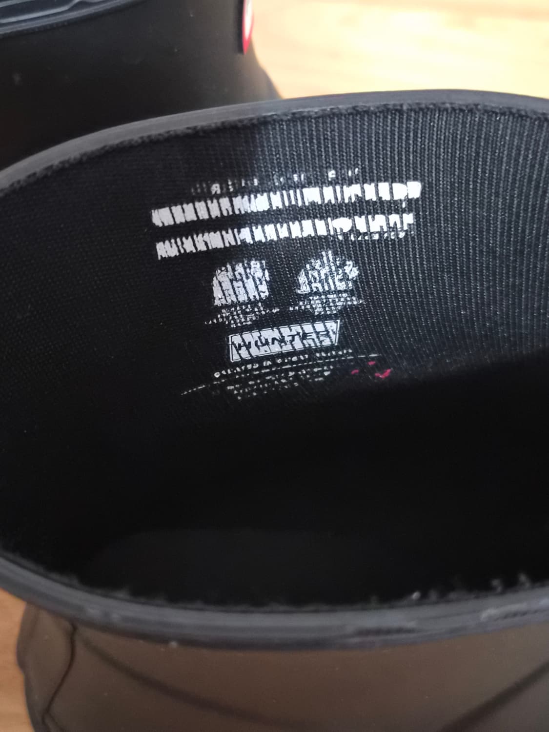 헌터 플레이숏 레인부츠 블랙 240 상품이미지4
