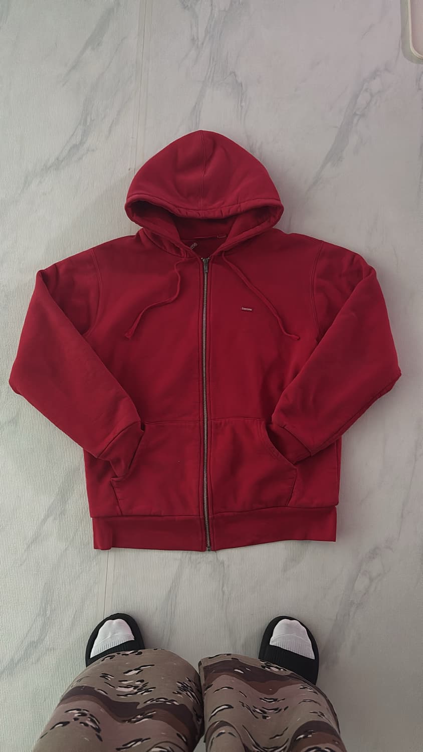 15fw supreme thermal hood zip-up 상품이미지2