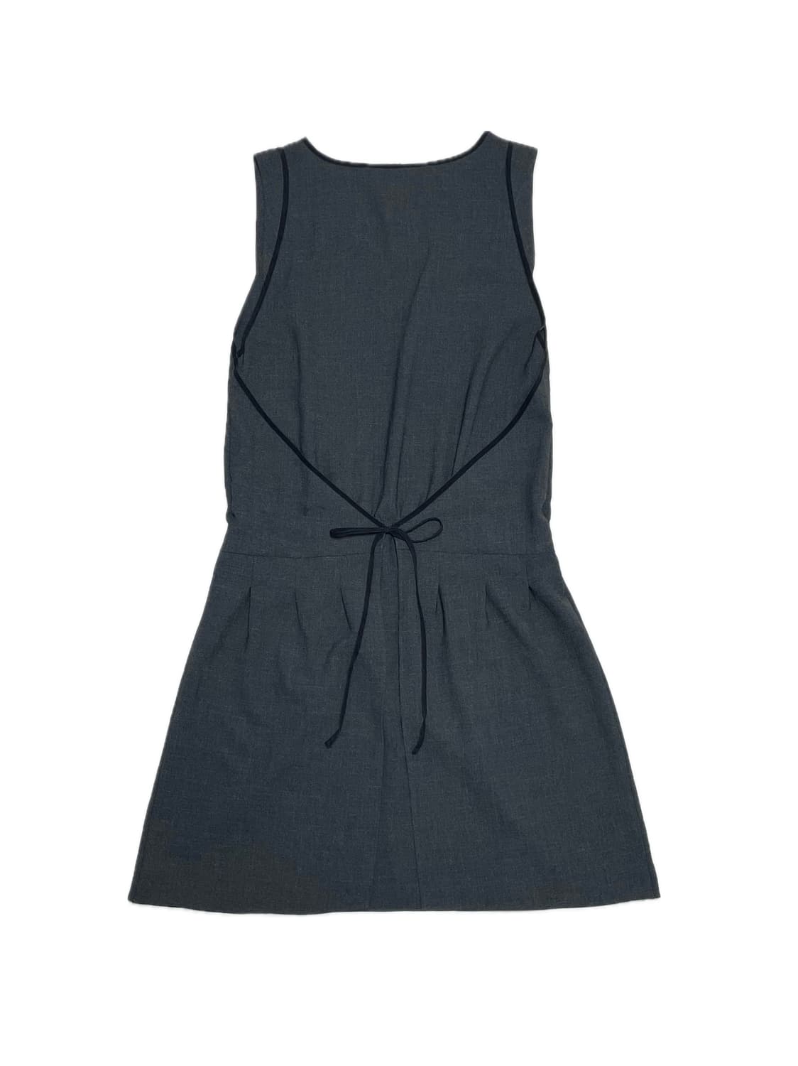 tendance par Ray Beams grey wrap dress 상품이미지4