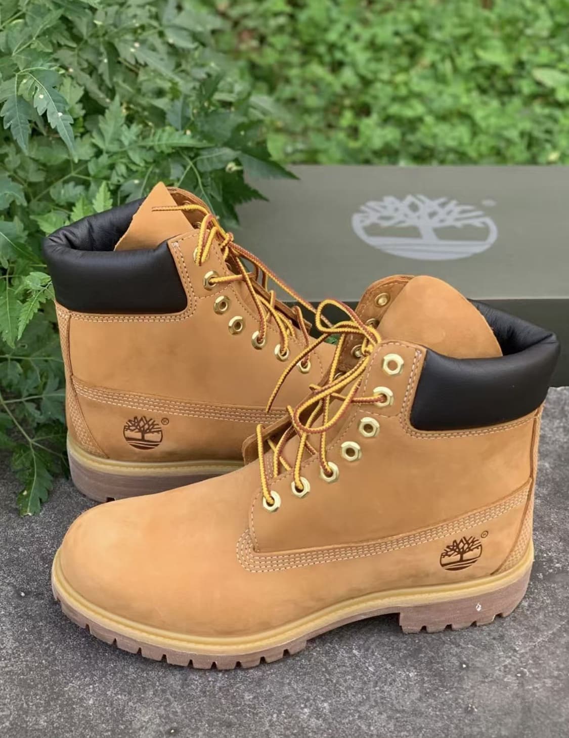 팀버랜드 프리미엄 6인치 워터프루프 부츠 위트 누벅 265mm 상품이미지1