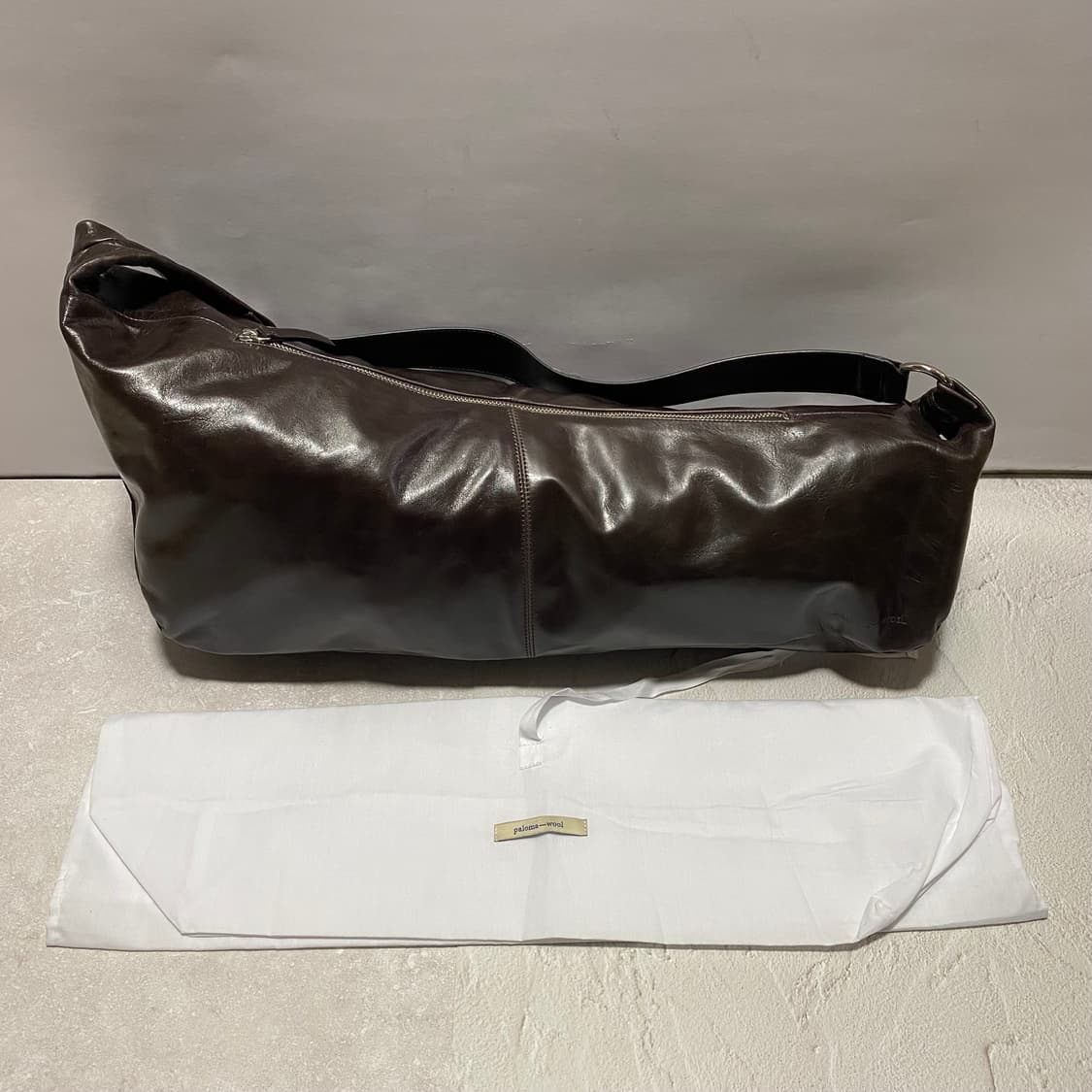 팔로마울 드라이백 글로시 브라운 새상품 상품이미지1