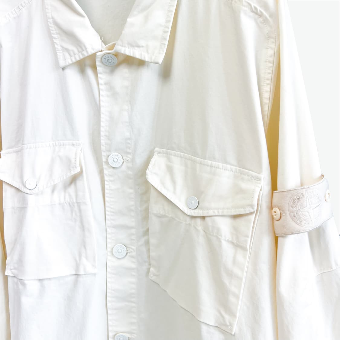 [M/매장판] 스톤아일랜드 고스트피스 투포켓 오버셔츠 자켓 상품이미지5