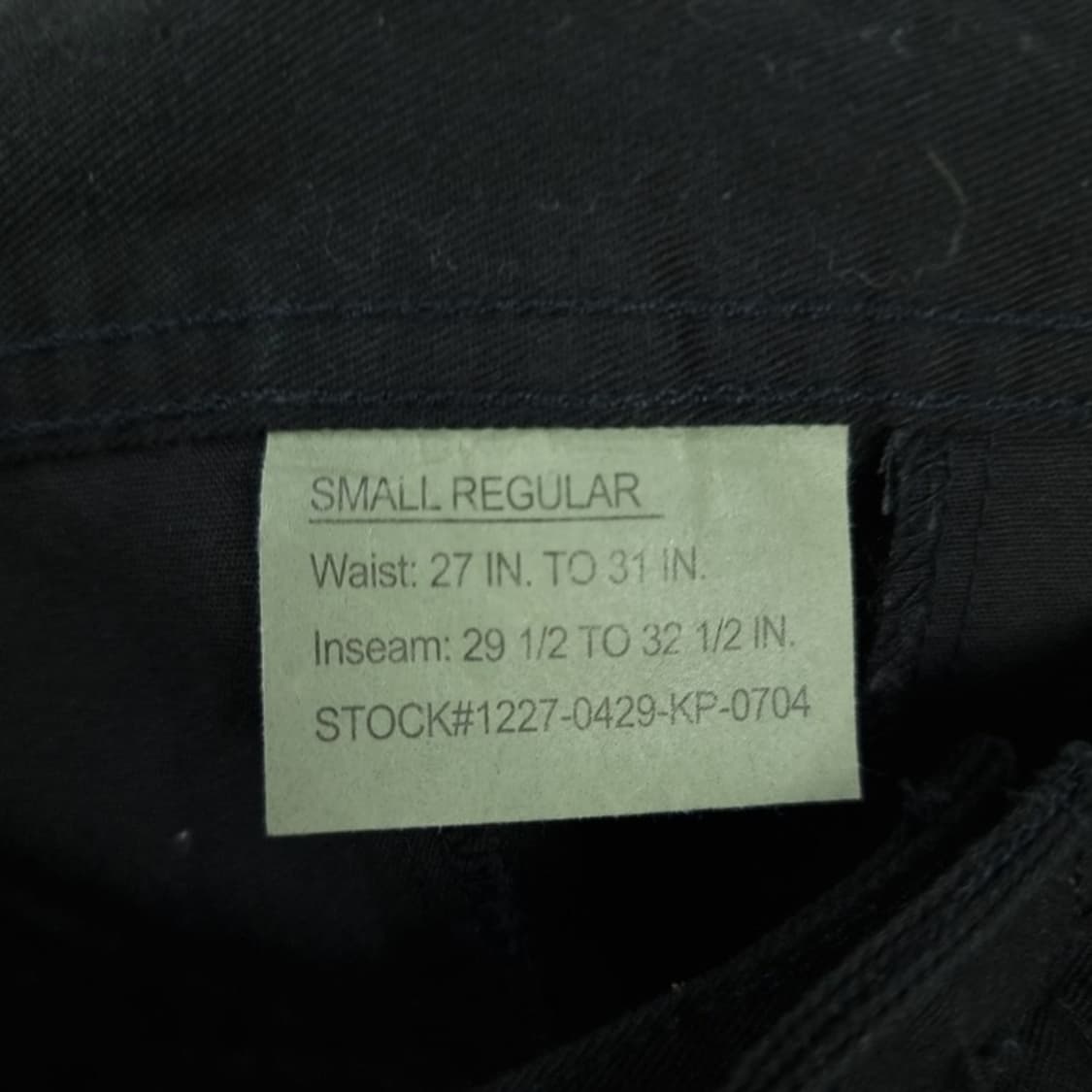 [아메리칸빈티지] 오리엔탈 패턴 도킹 카고 팬츠 블랙 M19489 상품이미지8