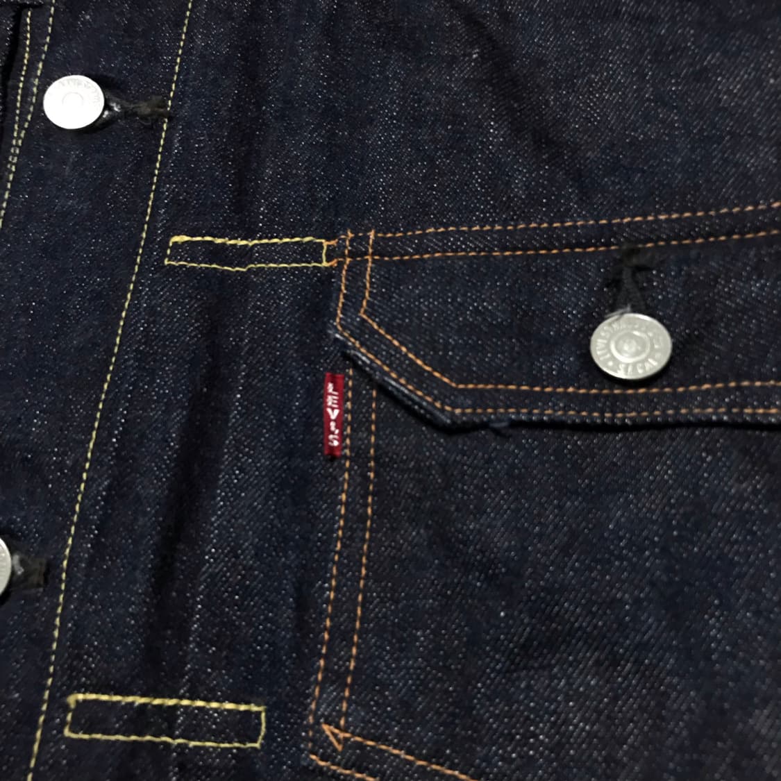 일본산 lvc 2세대 빅E 507xx 지쟌 복각 데님 자켓 상품이미지3