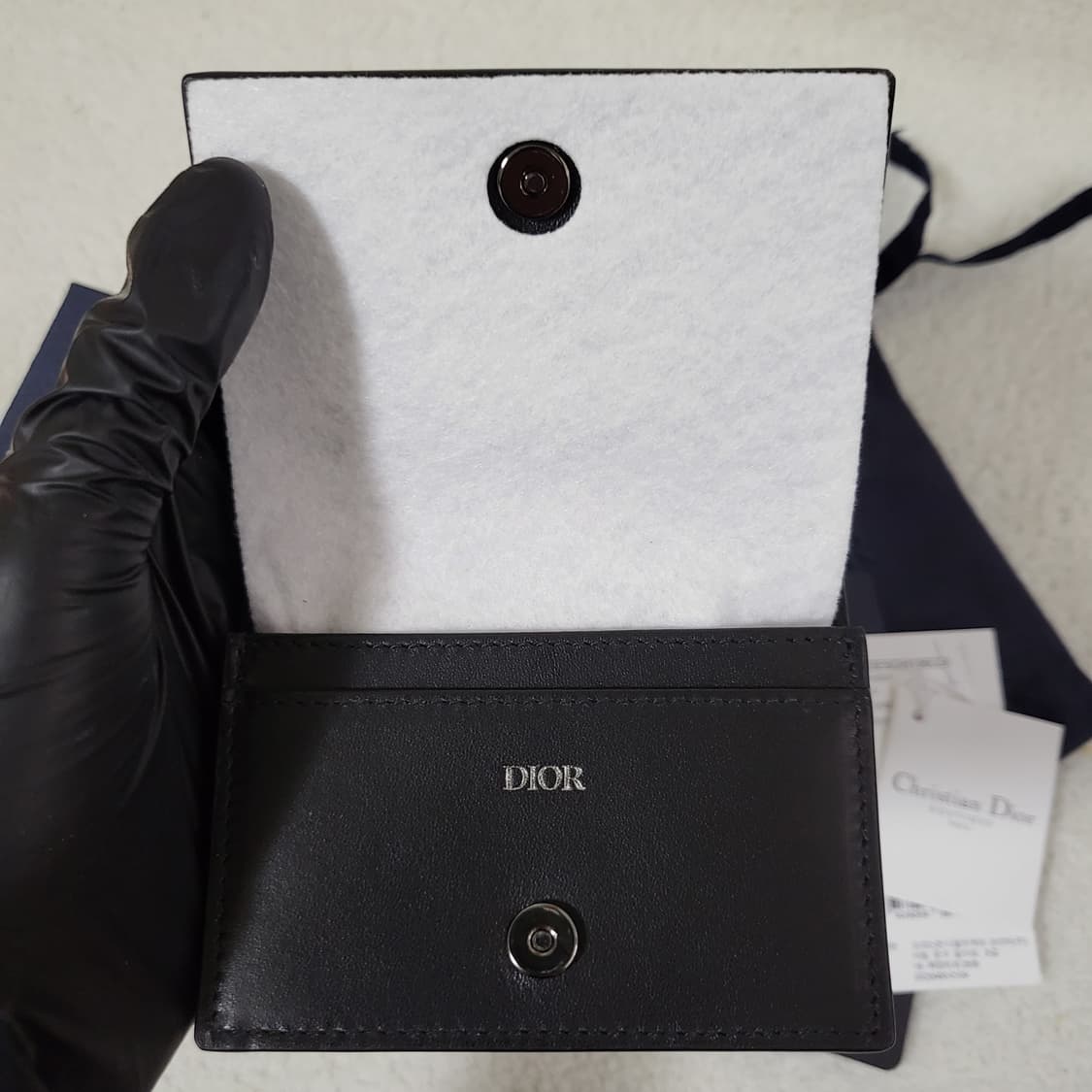 [새상품급/풀구성] 디올 CD 아이콘 비즈니스 카드지갑  상품이미지5