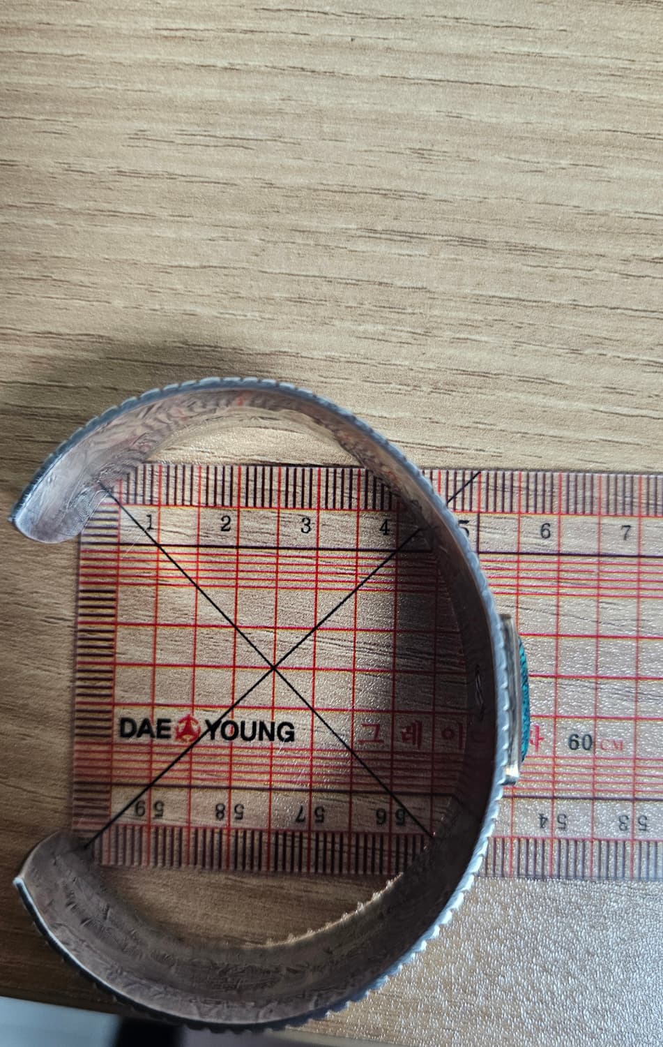 조실버 네이티브 아메리칸 터키석 뱅글 상품이미지5