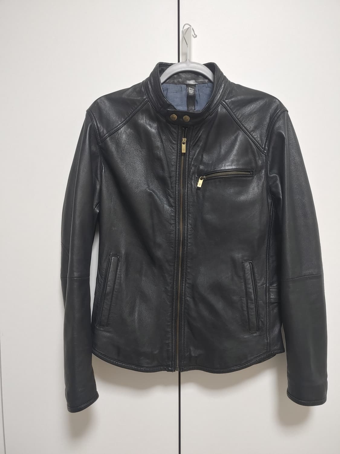 Massimo Dutti 마시모두띠 리얼 양가죽   블랙  차이나카라 자 상품이미지1