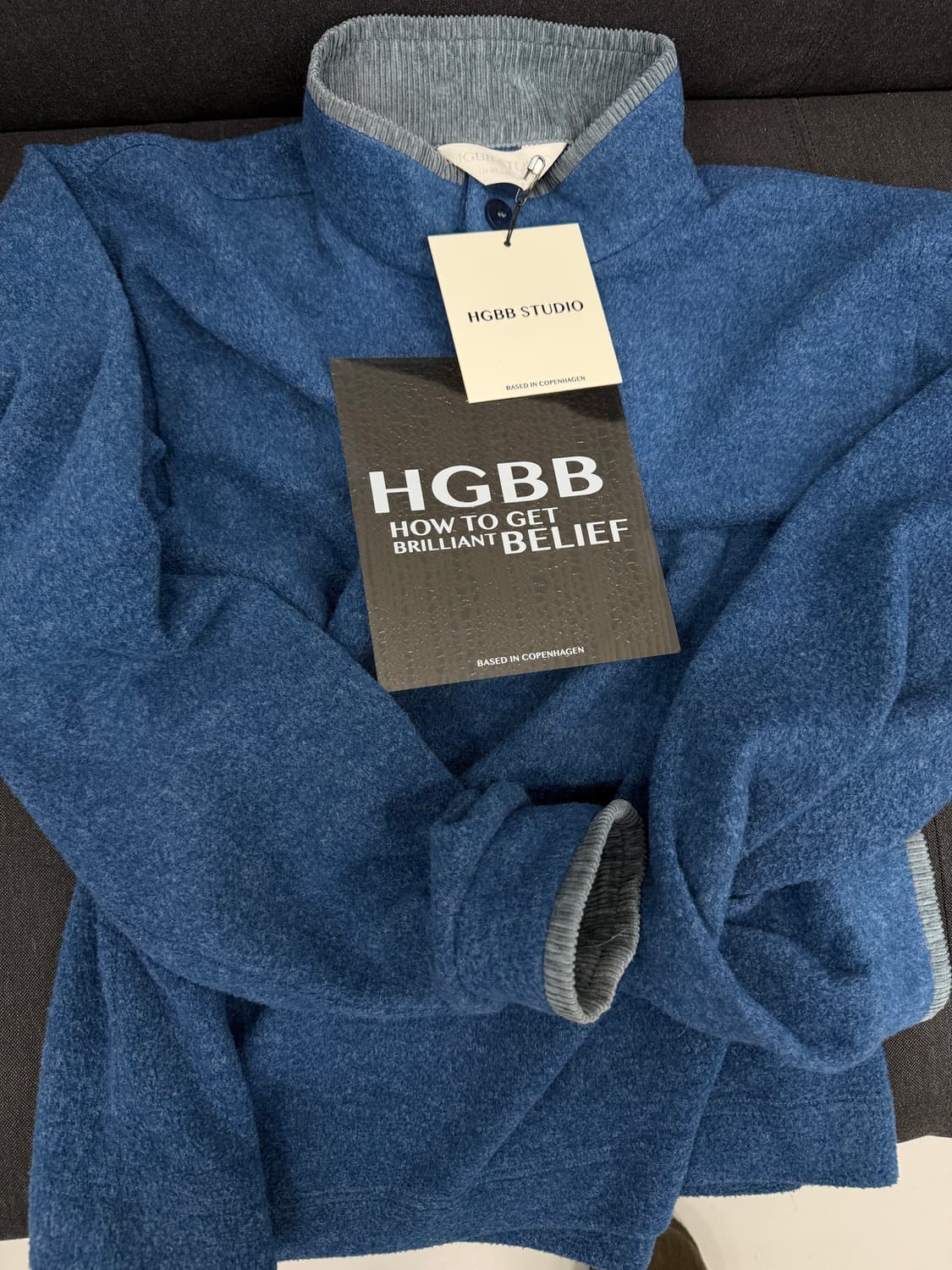 HGBB STUDIO river longsleeves blue(S) 상품이미지1
