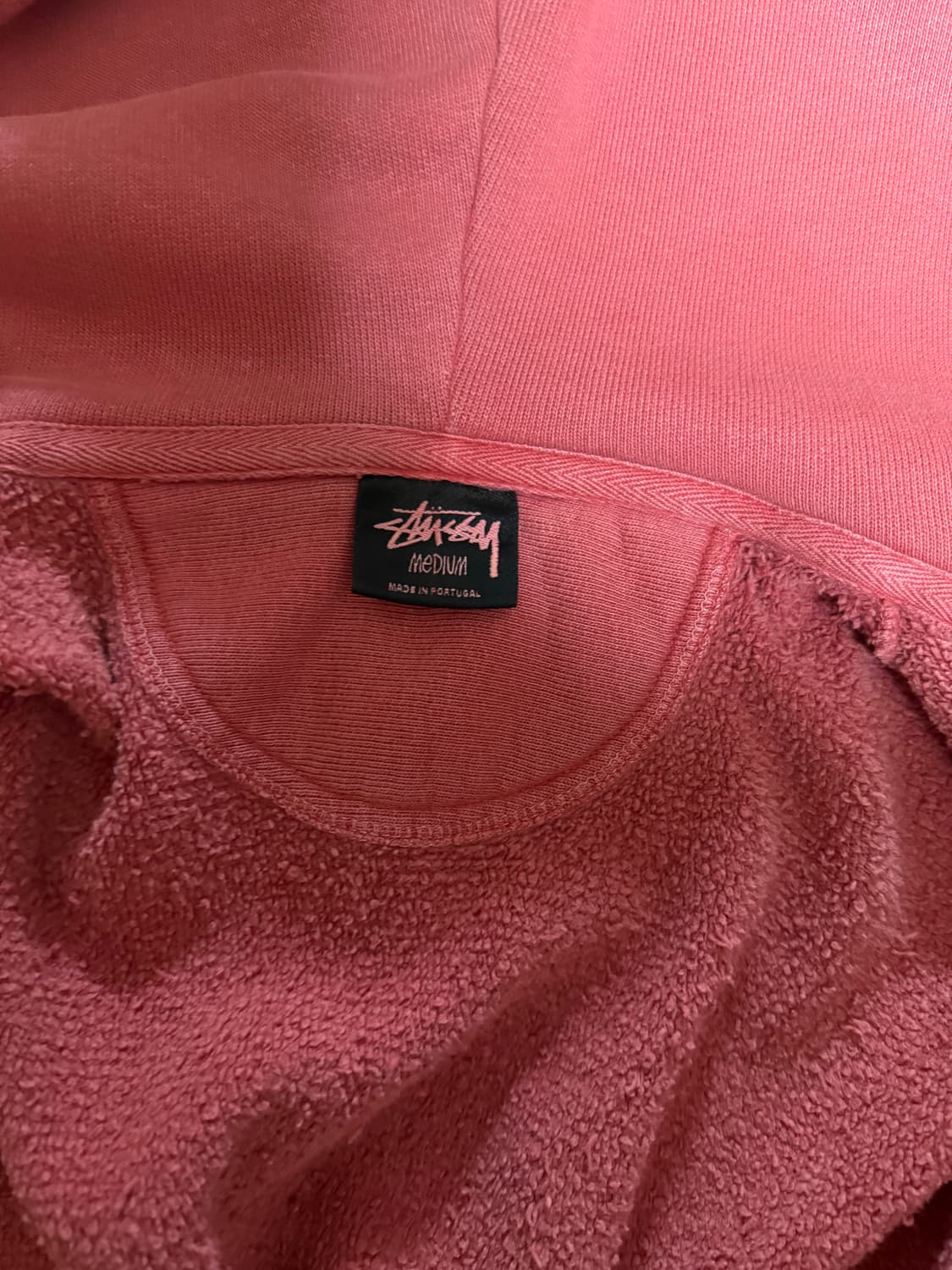 스투시 피그먼트 다이드 스무스 스탁 집 후드집업 M 상품이미지3