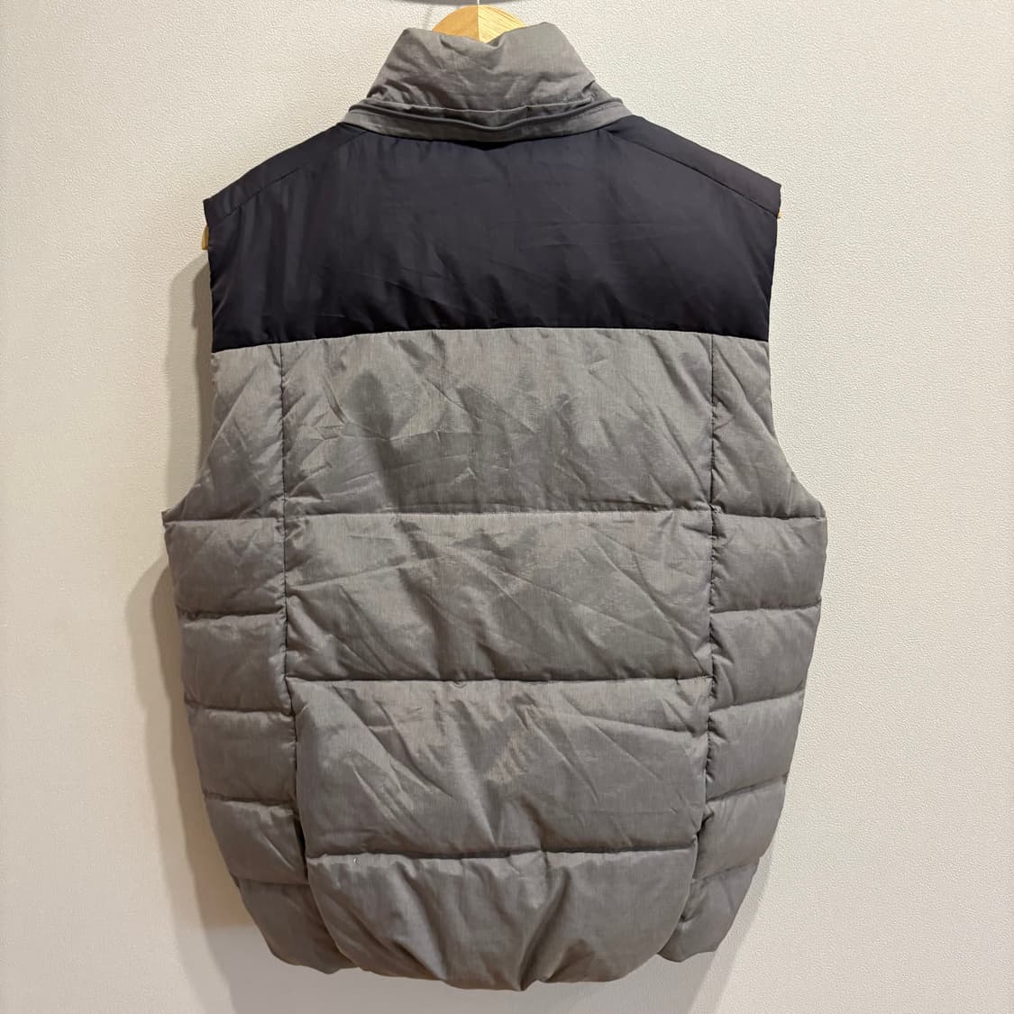 헤지스 남성 패딩 조끼 그레이 100 상품이미지7