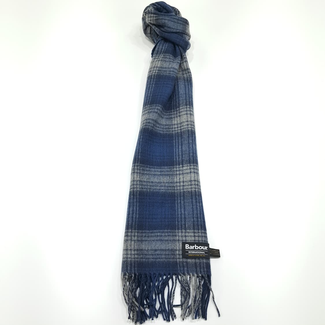 MX369 바버 캐시미어 블렌드 클래식 타탄체크 머플러 상품이미지3