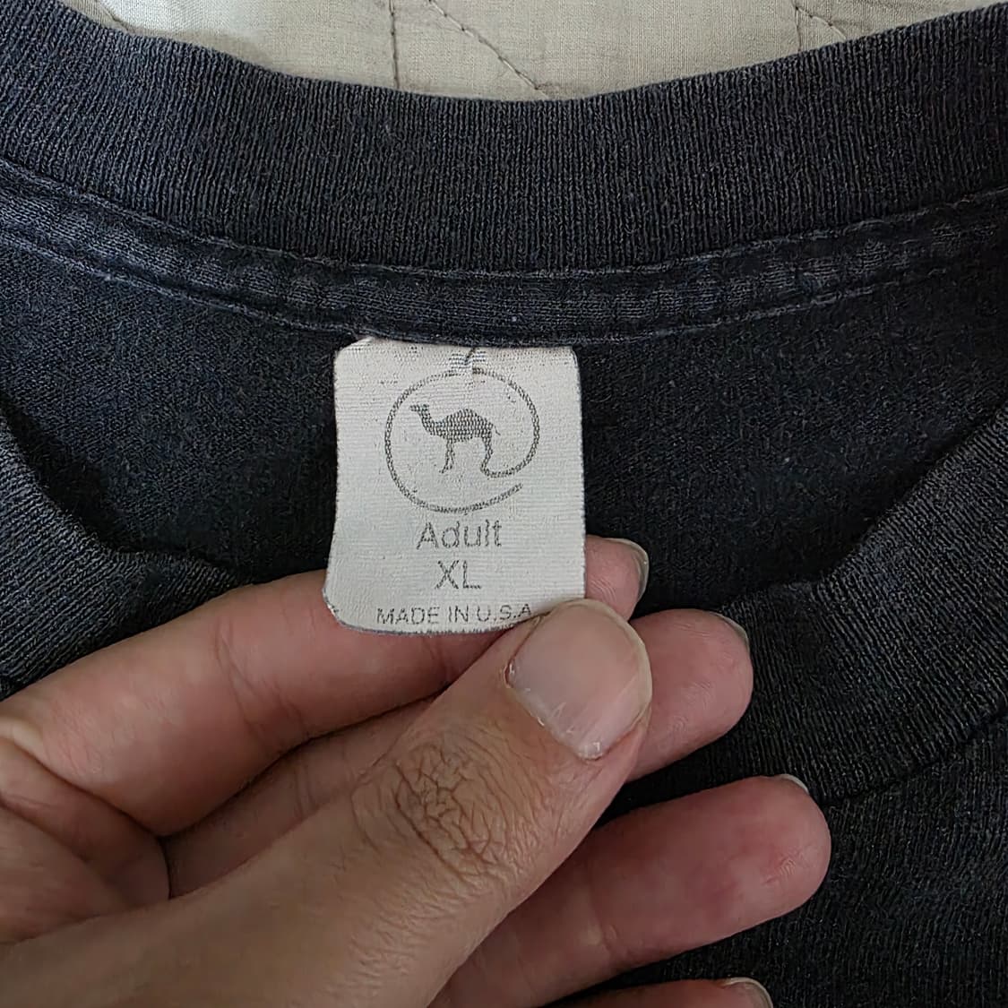 [XL] 90s 카멜 포켓 프로모 티셔츠 ver. 굿에이징 상품이미지6