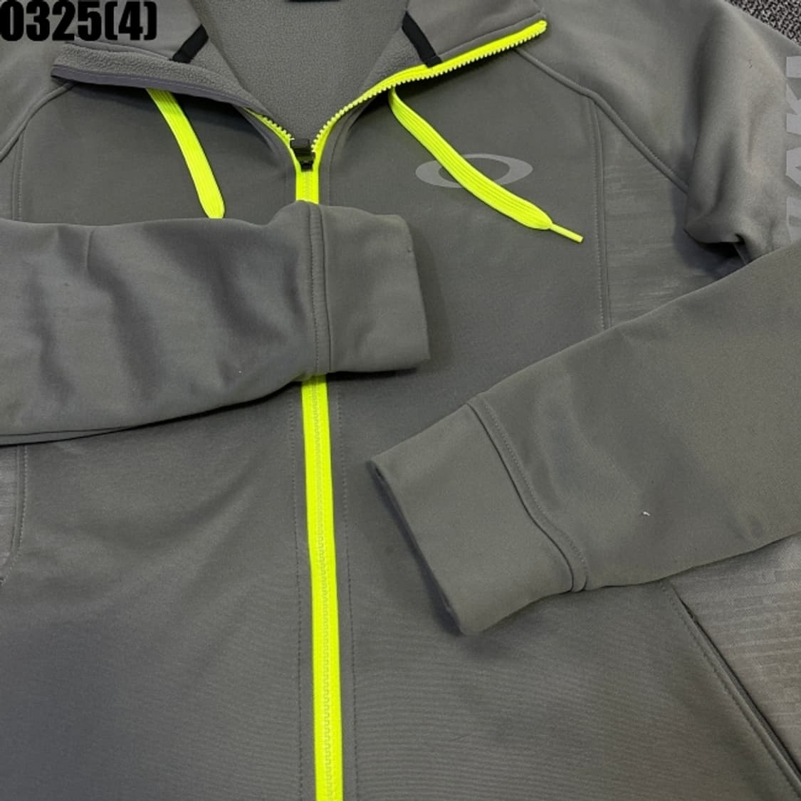 M 오클리 그레이 형광 후드집업 0325(4) 상품이미지4