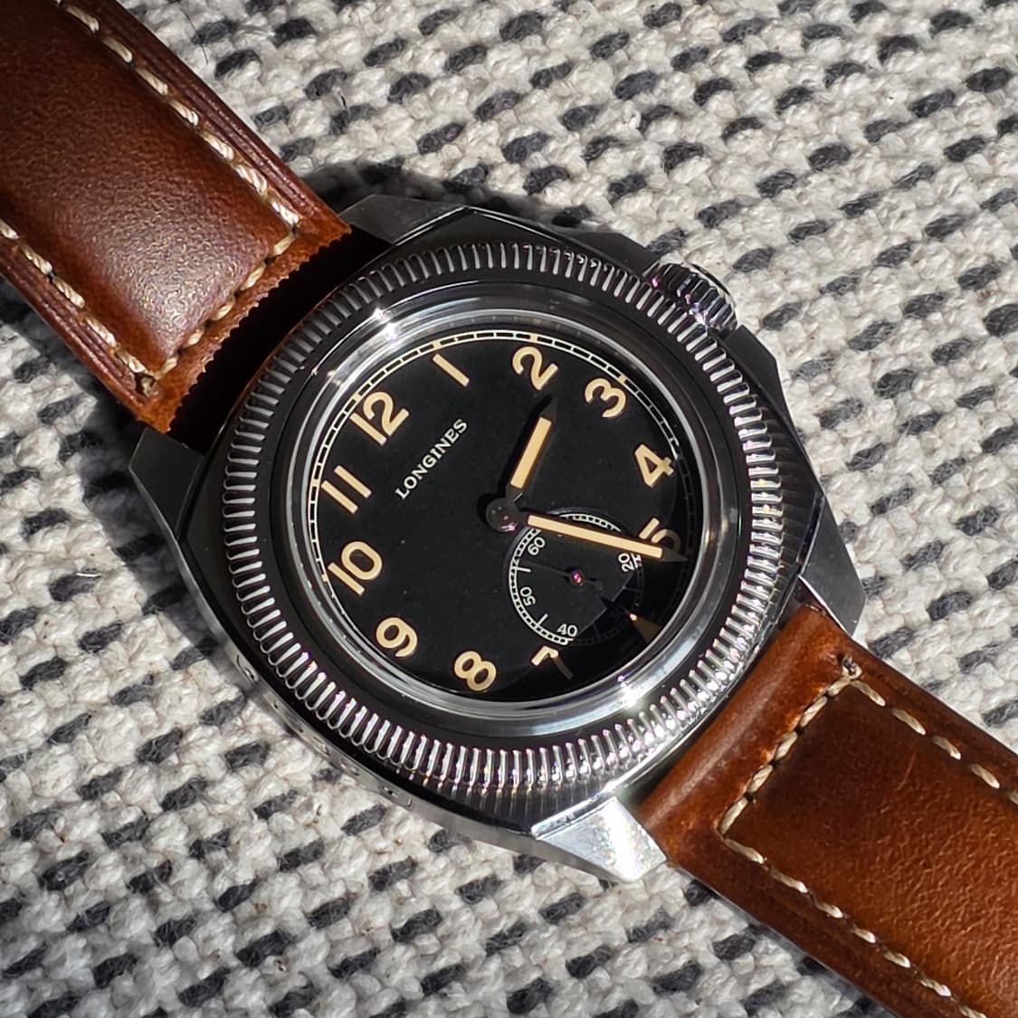 Longine 론진 마제텍 아메카지 빈티지 복각 파일럿 워치 상품이미지4