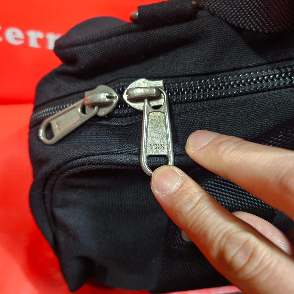 노스페이스 나일론 미니 패치 보스턴백 38 x 32 size 상품이미지5