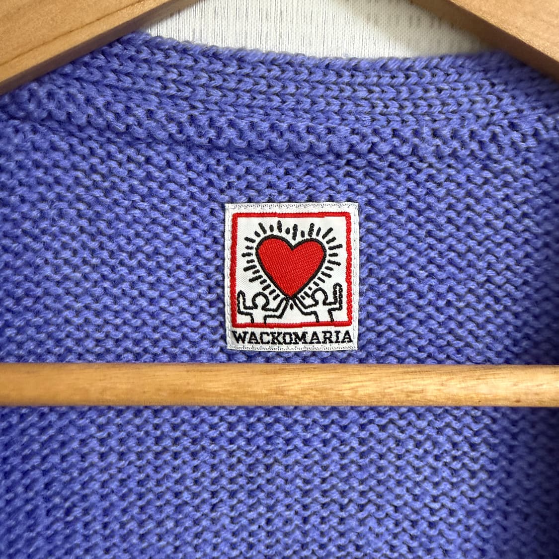 와코마리아 키스해링 울 가디건 상품이미지4