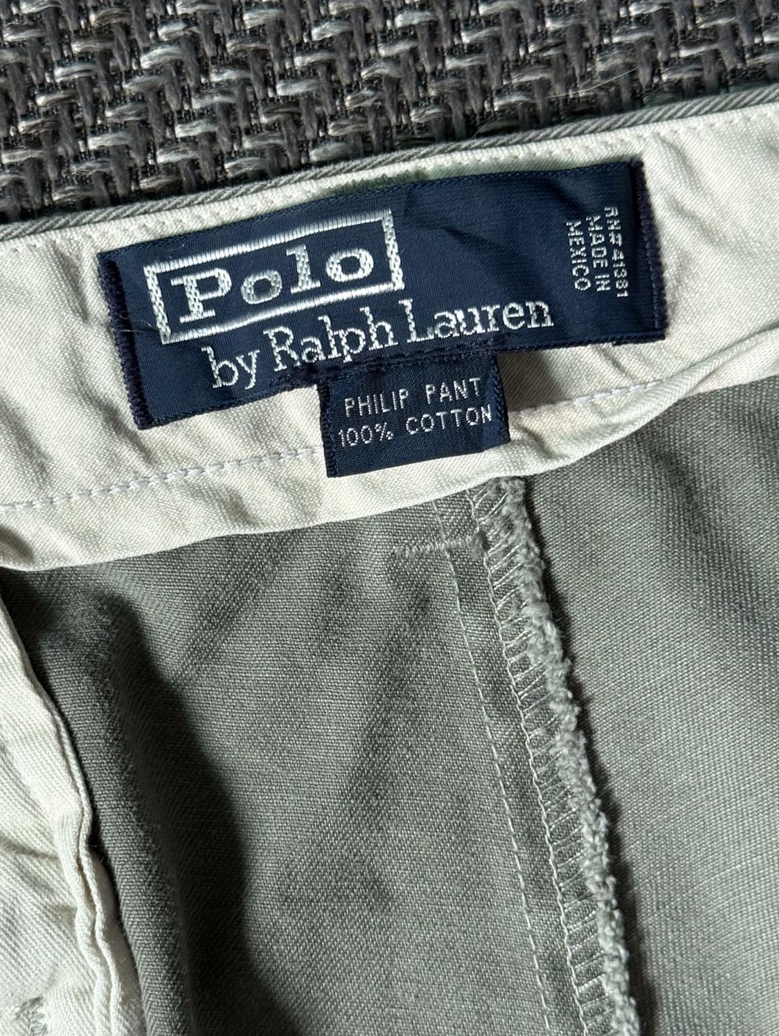 (34) 90s 폴로 랄프로렌 PHILIP PANT 치노 팬츠 상품이미지4