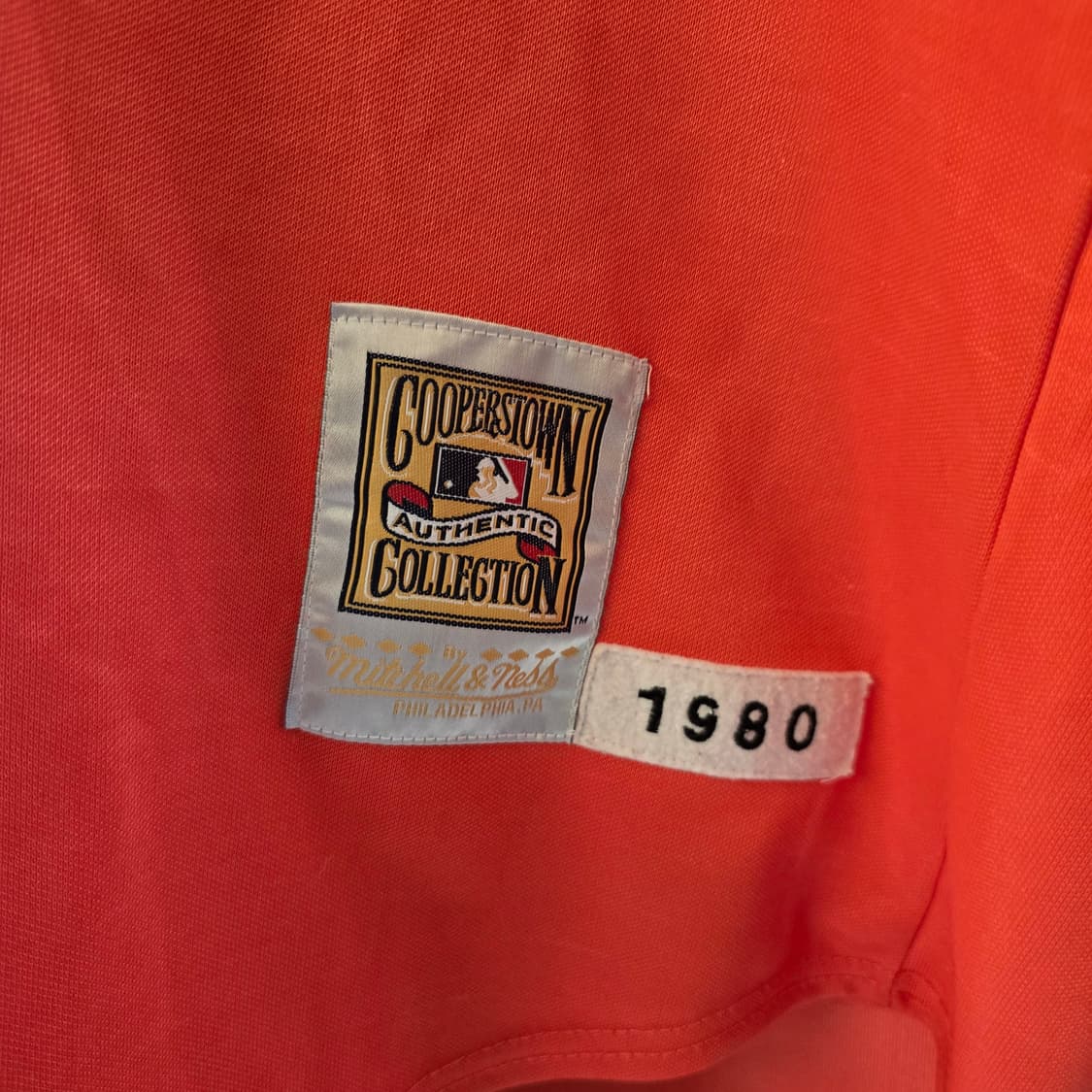 칸예착용 미첼앤네스 휴스턴 아스트로스 레트로 져지 2XL 상품이미지3