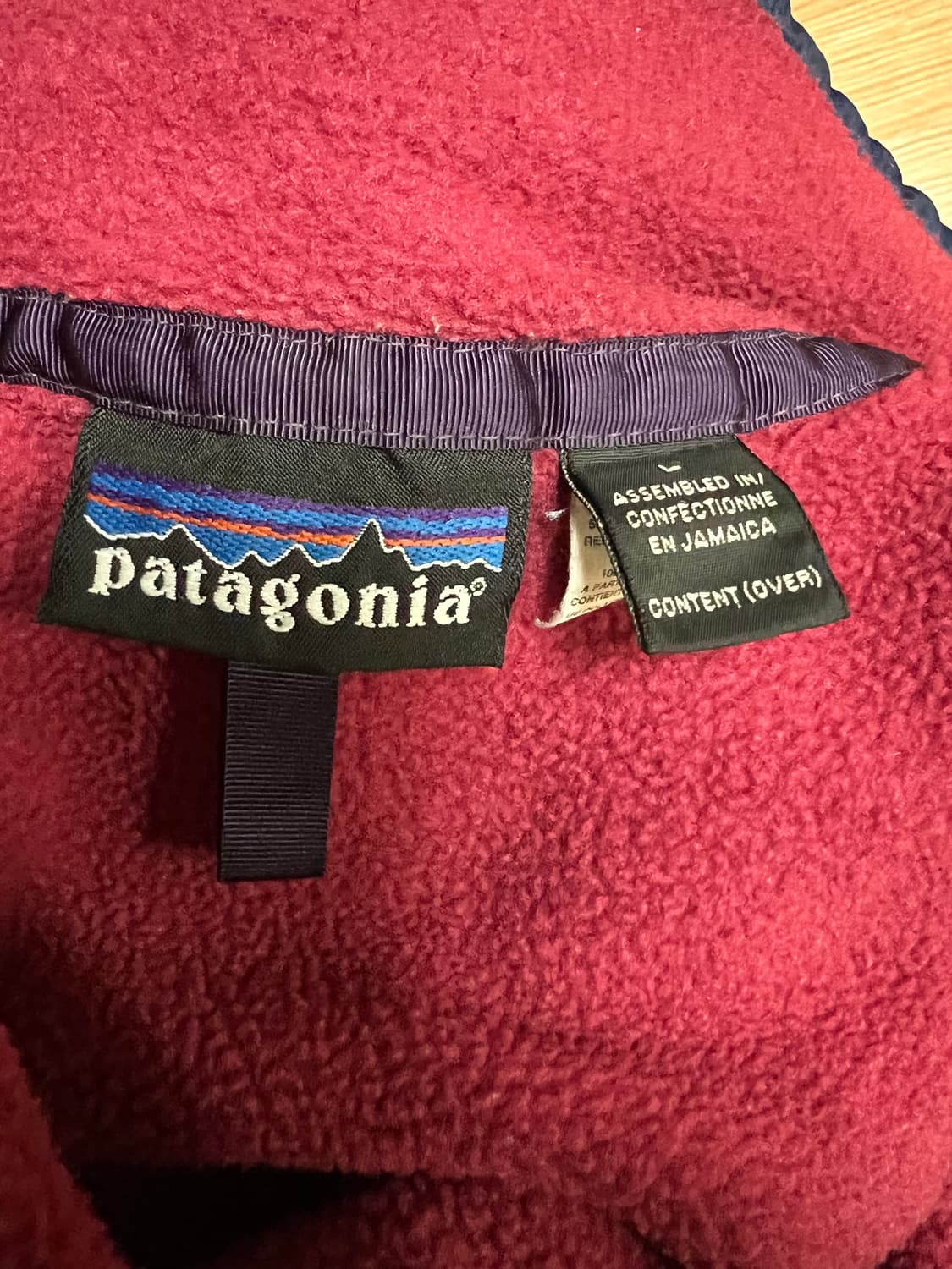 파타고나아 신칠라 L 버건디 / 네이비 상품이미지3